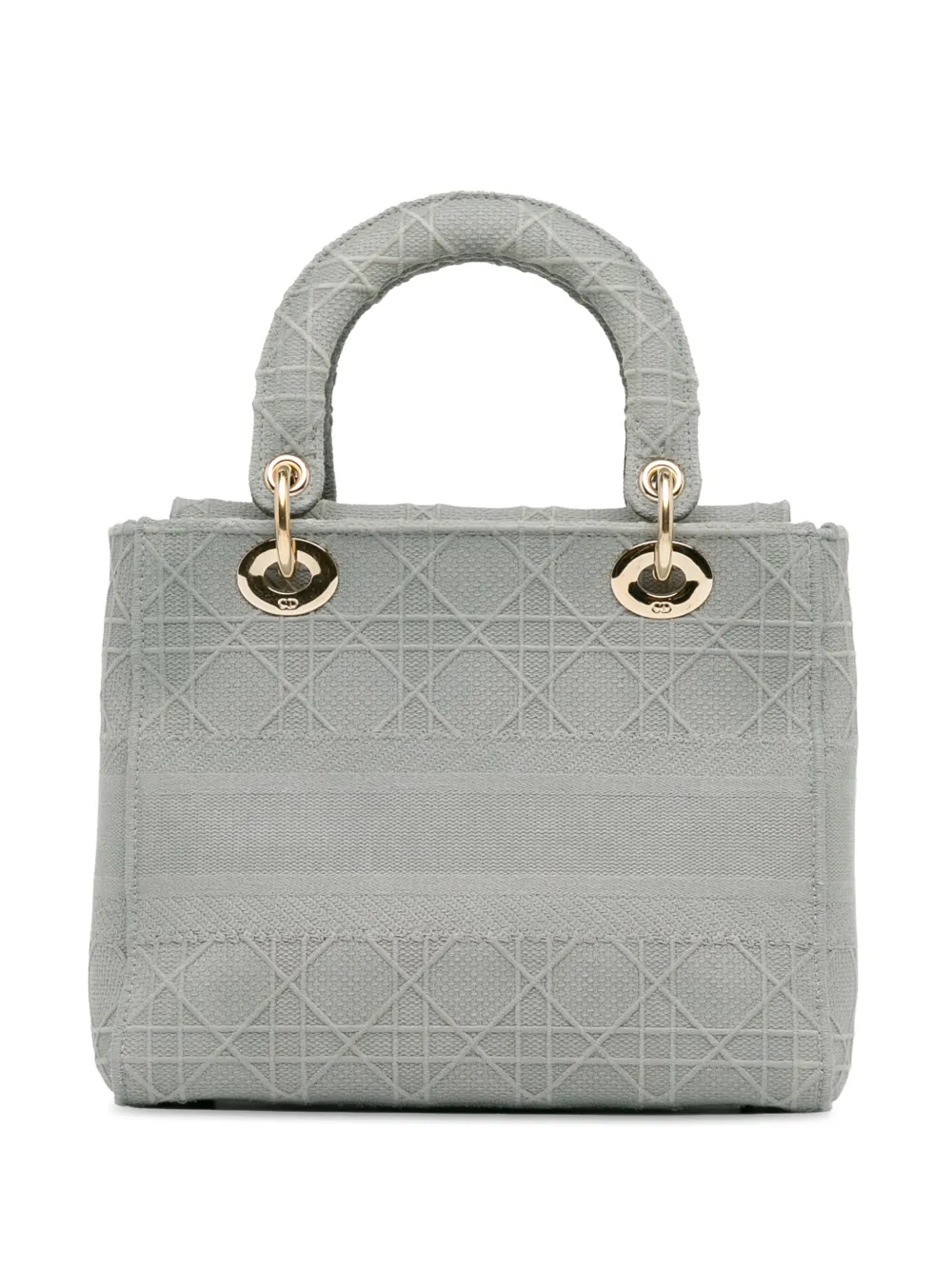 Christian Dior Pre-Owned 2020 Medium Cannage Lady D-Lite satchel - Grijs