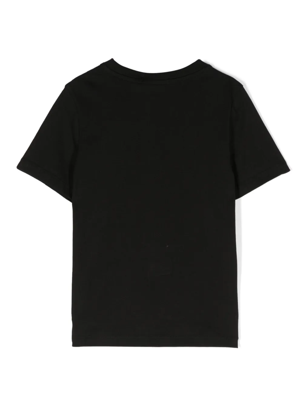 calvinkleinkids Calvin Klein Kids Katoenen T-shirt met logoprint - Zwart
