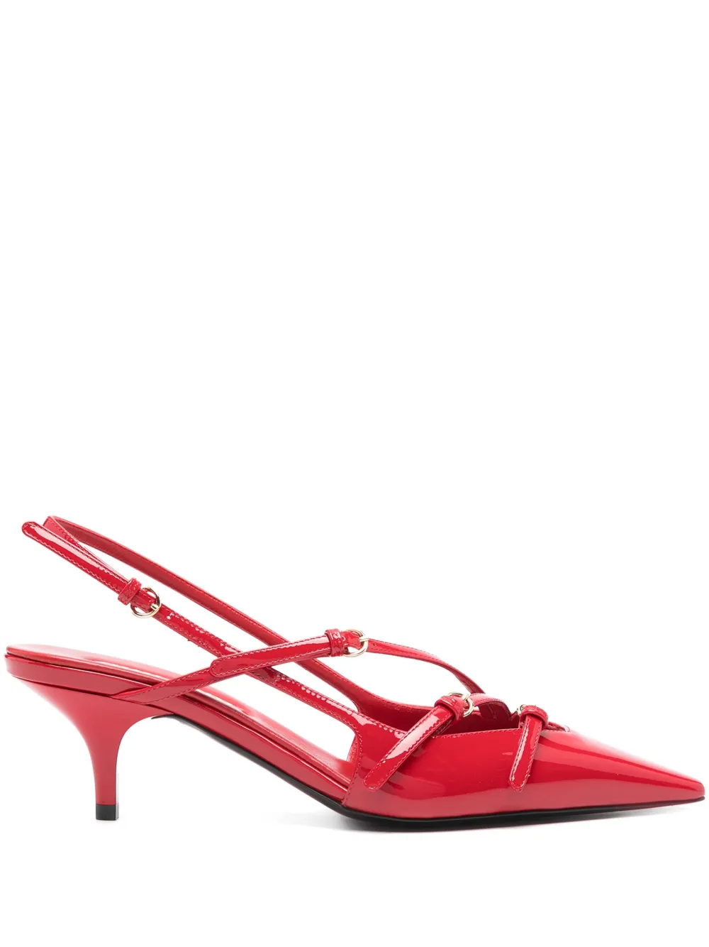 Miu Miu 55mm patent slingback pumps Women