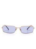 Prada Eyewear Prada-logo sunglasses - Gold