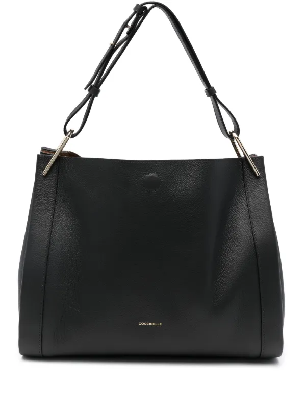 Sac coccinelle cuir noir on sale