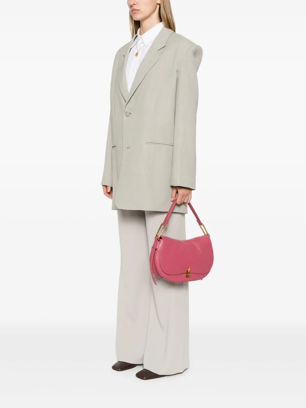Coccinelle Magie Soft medium shopper - Roze