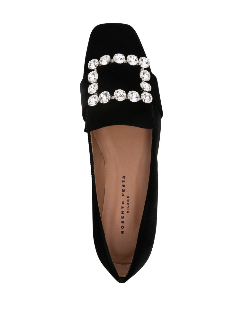 Shop Roberto Festa Felisa Loafers In Black