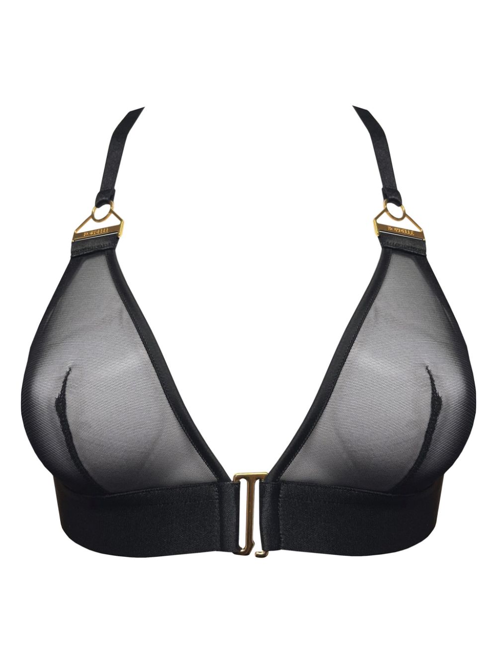 Bordelle Retta triangle bra - Nero