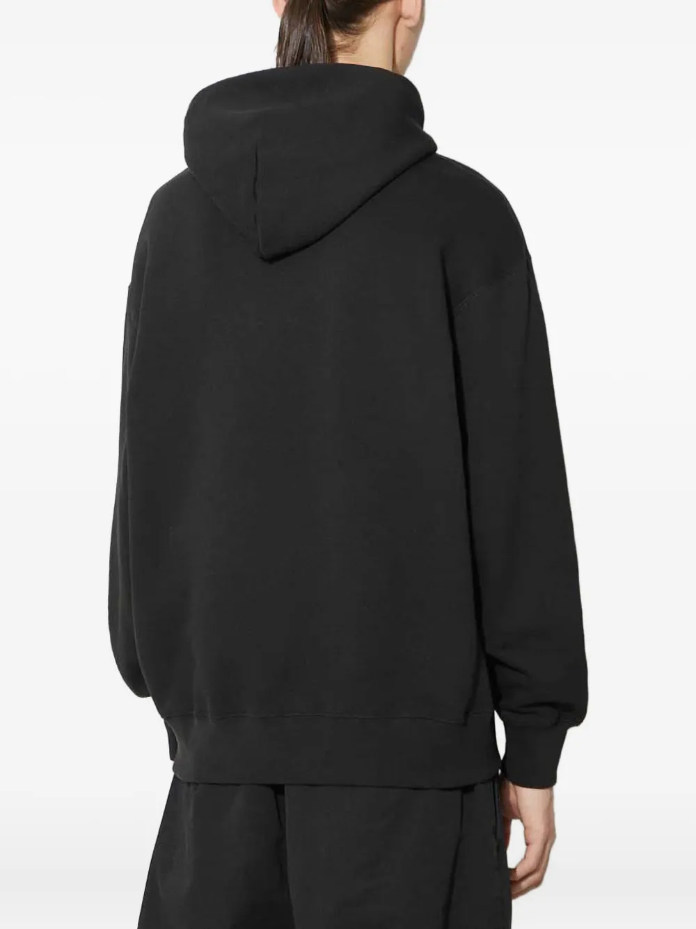 A BATHING APE College hoodie verfraaid met stras Zwart