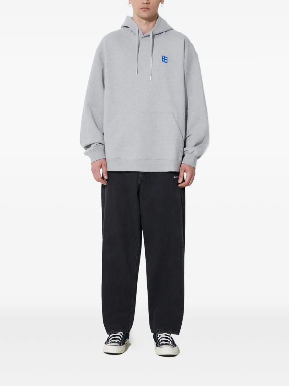 A BATHING APE straight-leg jeans Zwart