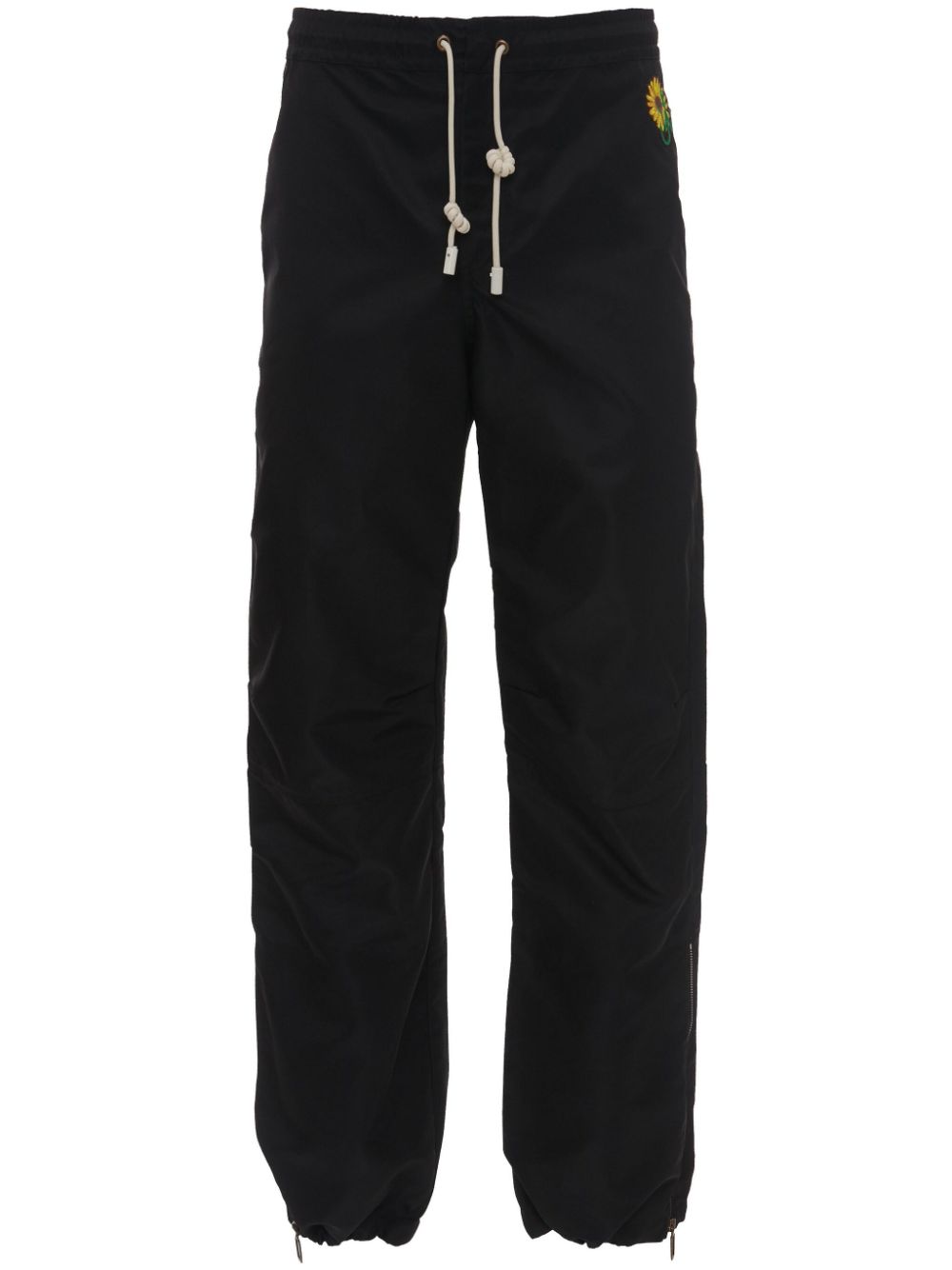 zip-cuff trousers