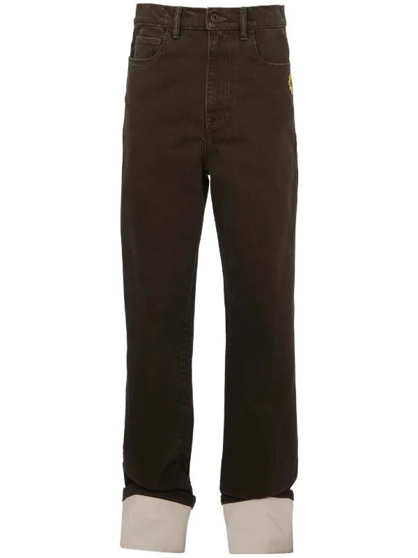 JW anderson Contrast Turn-Up ジーンズ 24263817_54348964_600.jpg