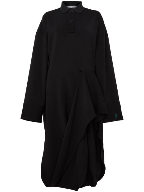 JW Anderson sculptural midi polo dress Women