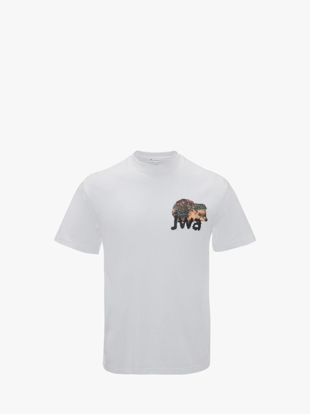 Shop Jw Anderson Jwa Logo Hedgehog T-shirt In White