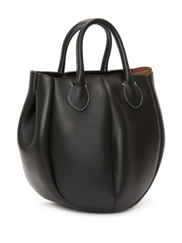 JW Anderson Small Punch Tote Bag | Black | FARFETCH