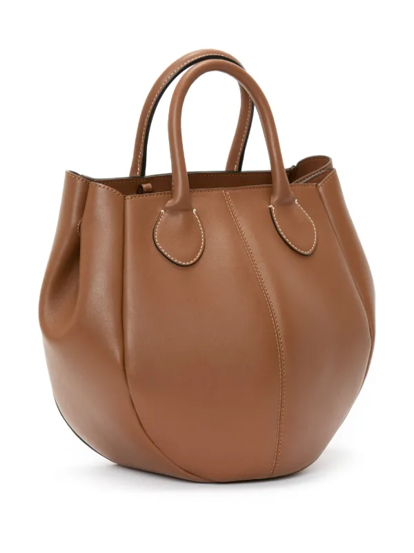 JW Anderson Small Punch Tote Bag | Brown | FARFETCH