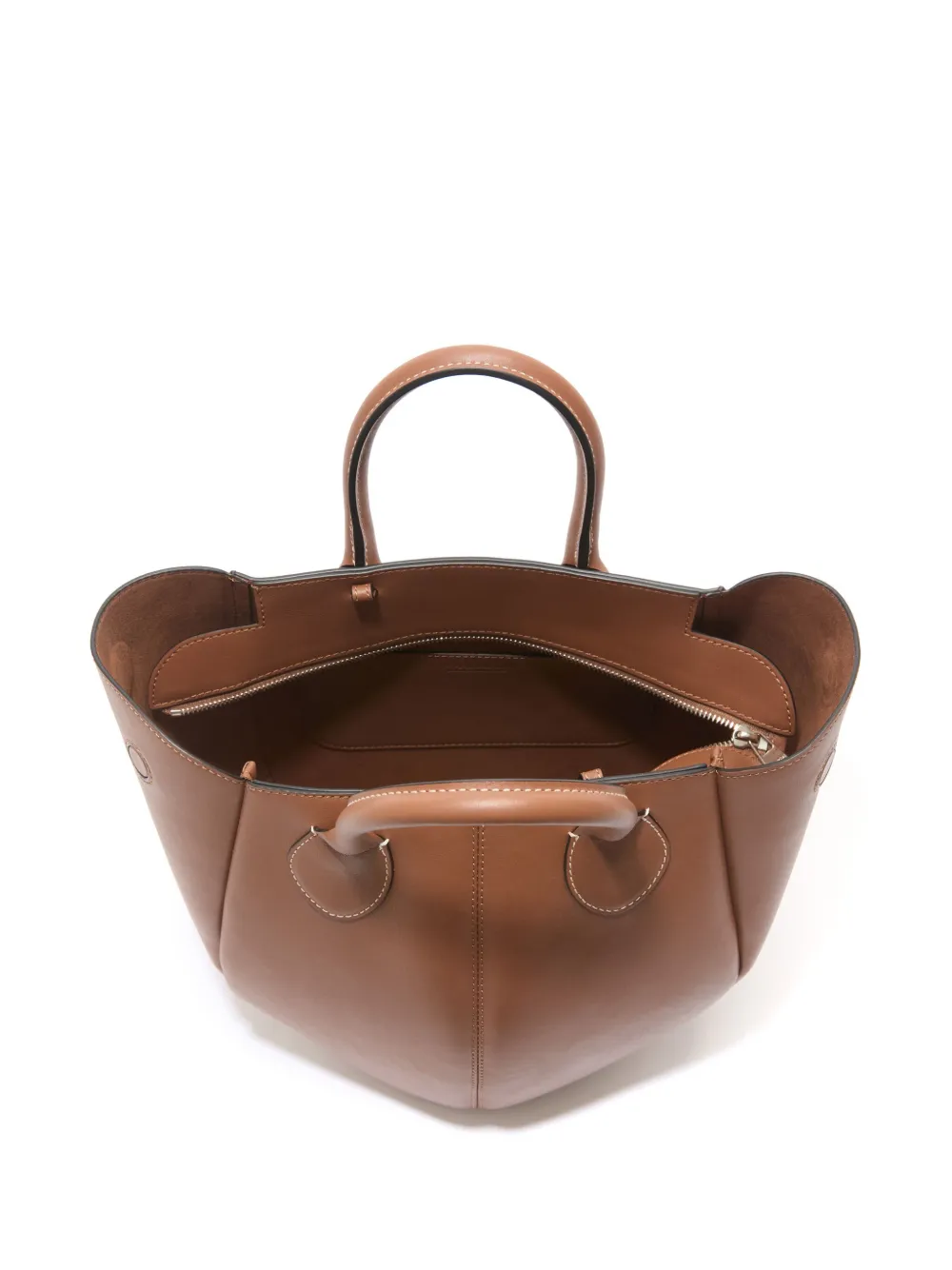 JW Anderson Punch kleine shopper Bruin