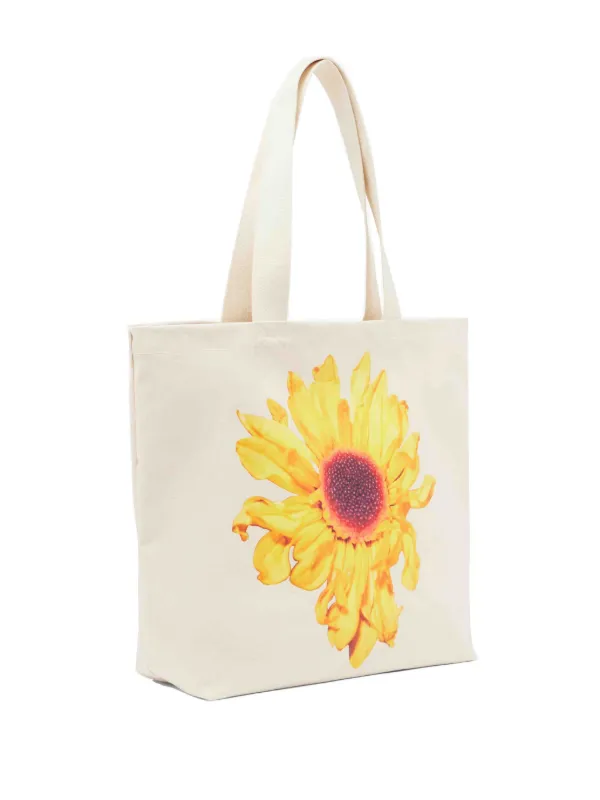 Sunflower store messenger style tote bag HANDM