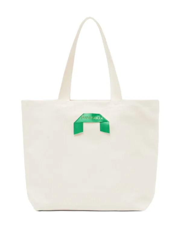 ★J W ANDERSON★ Noted tote bag white orange HB0514FA0237029 MUSINSA | J.W.ANDERSON Noted Tote Bag - White: Orange