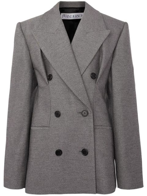 JW Anderson double-breasted hourglass blazer 