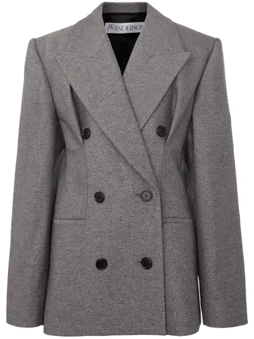 Blazer à boutonnière croisée - JW Anderson - Modalova