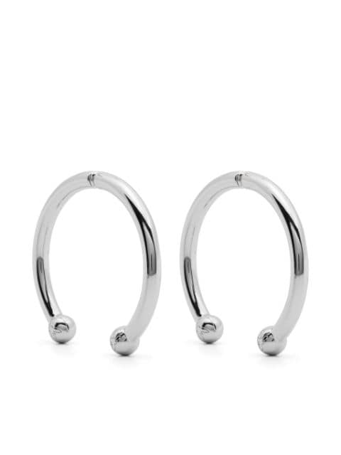 Patrizia Pepe Piercing hoop earrings