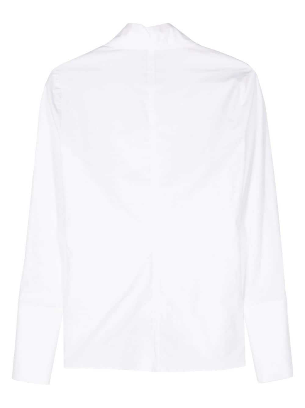 Shop Patrizia Pepe Essential Shirt In 白色