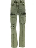 Patrizia Pepe tapered cargo jeans - Green
