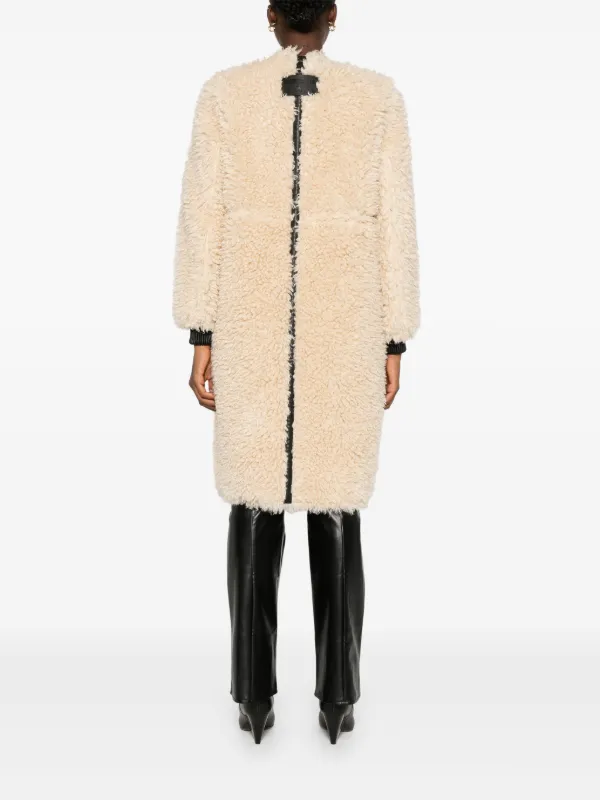 パトリツィアぺぺレザーコートリバーシブル