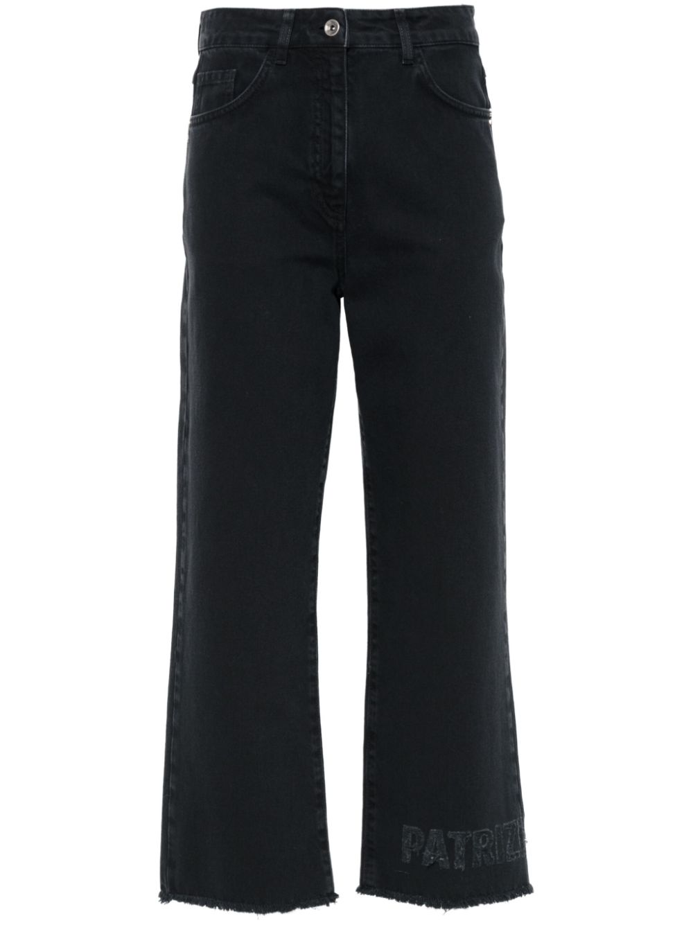 Patrizia Pepe tapered jeans – Black