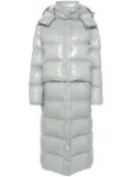 Patrizia Pepe high-shine padded coat - Blue