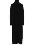 Patrizia Pepe long-sleeve midi dress - Black