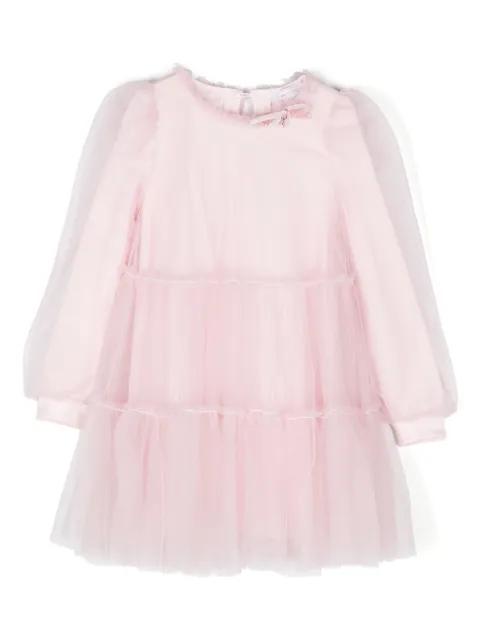 Monnalisa tulle mini dress