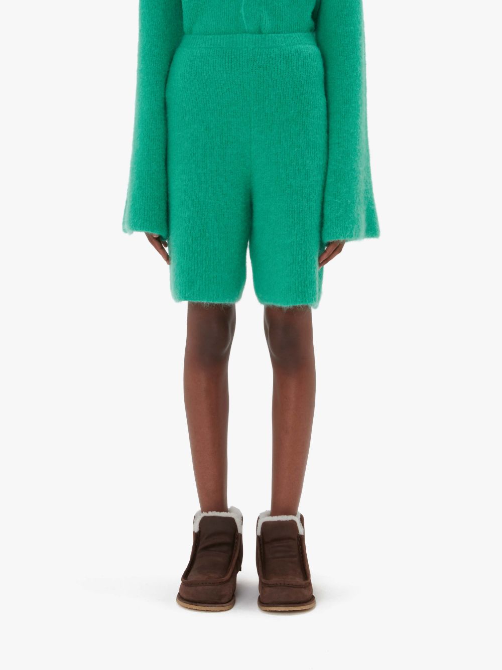 JW ANDERSON KNITTED BERMUDA SHORTS 