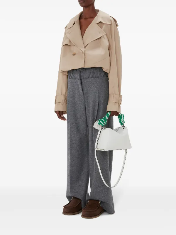 JW Anderson Cropped Trench Coat | Neutrals | FARFETCH JW Anderson Cropped Trench Coat | Neutrals | FARFETCH