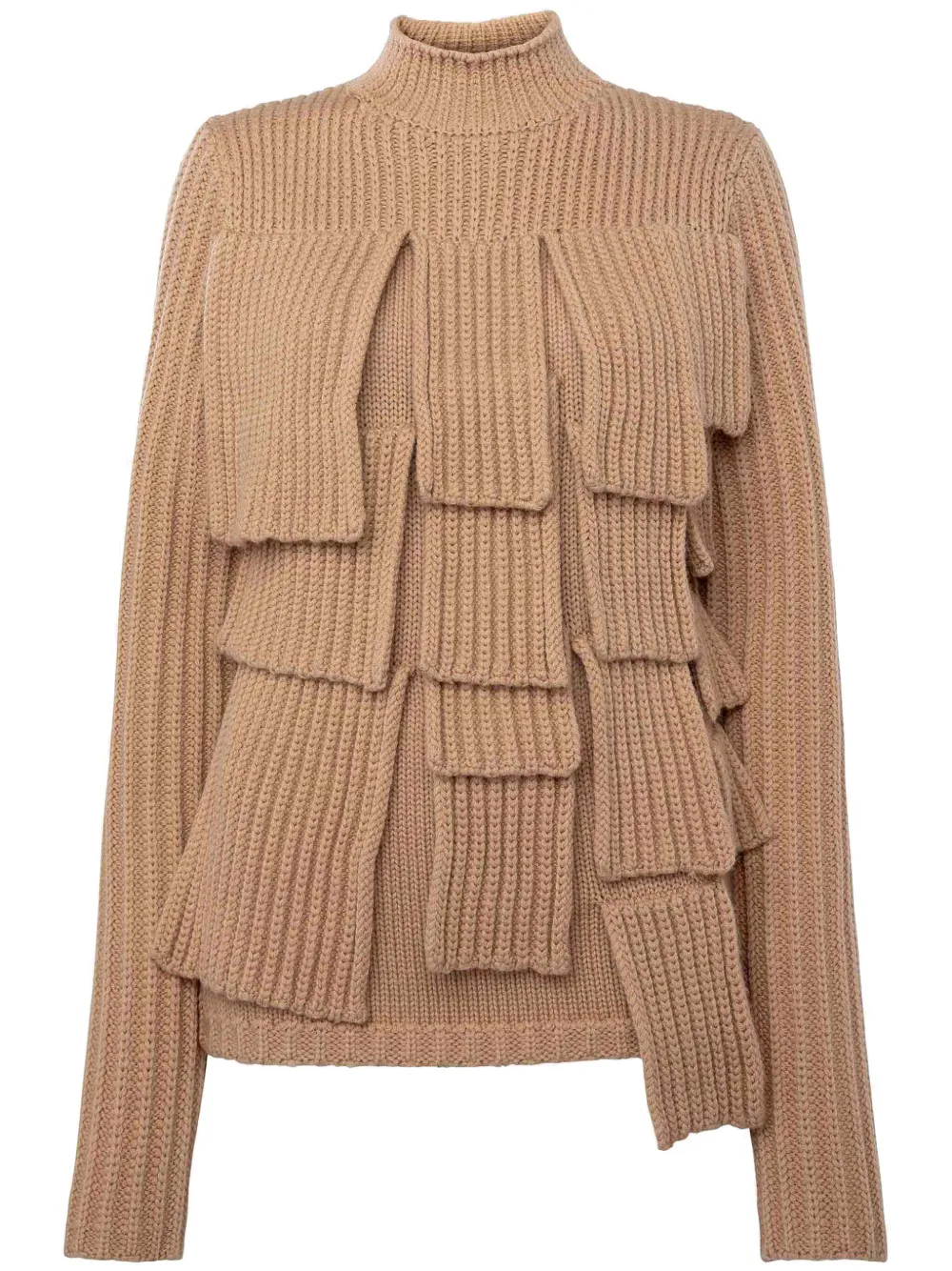 JW Anderson panelled ribbed jumper Women