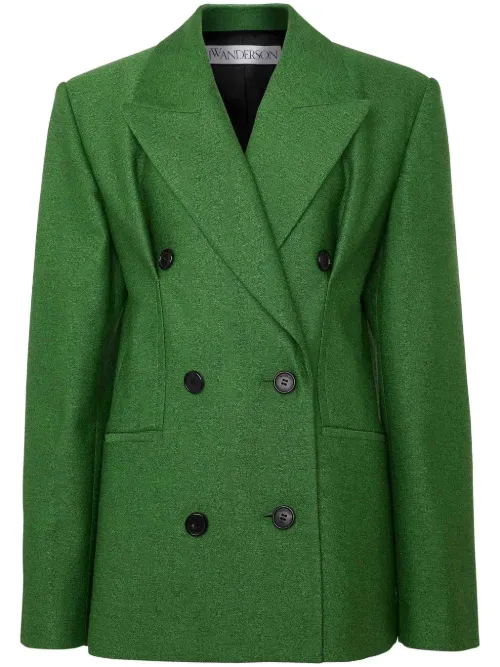 Blazer à boutonnière croisée - JW Anderson - Modalova