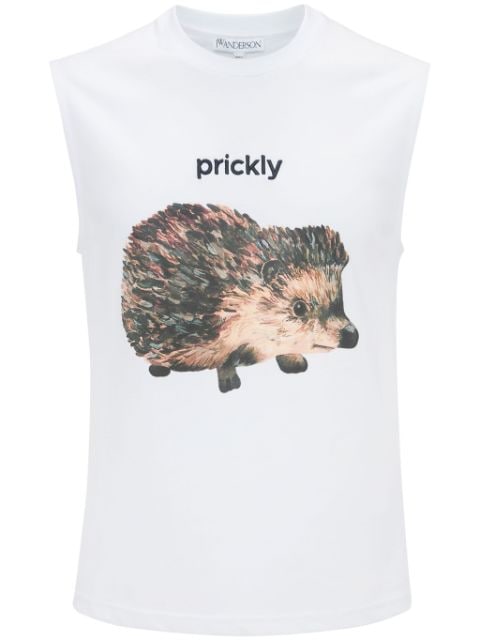 JW Anderson hedgehog-print vest