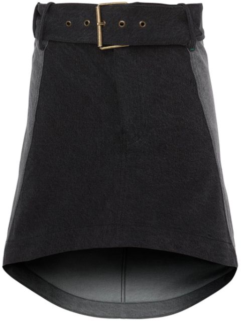 JW Anderson panelled mini denim skirt Women