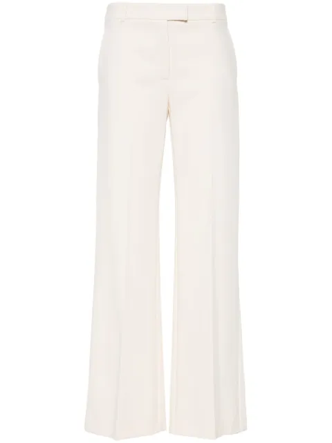 Patrizia Pepe low-rise twill trousers