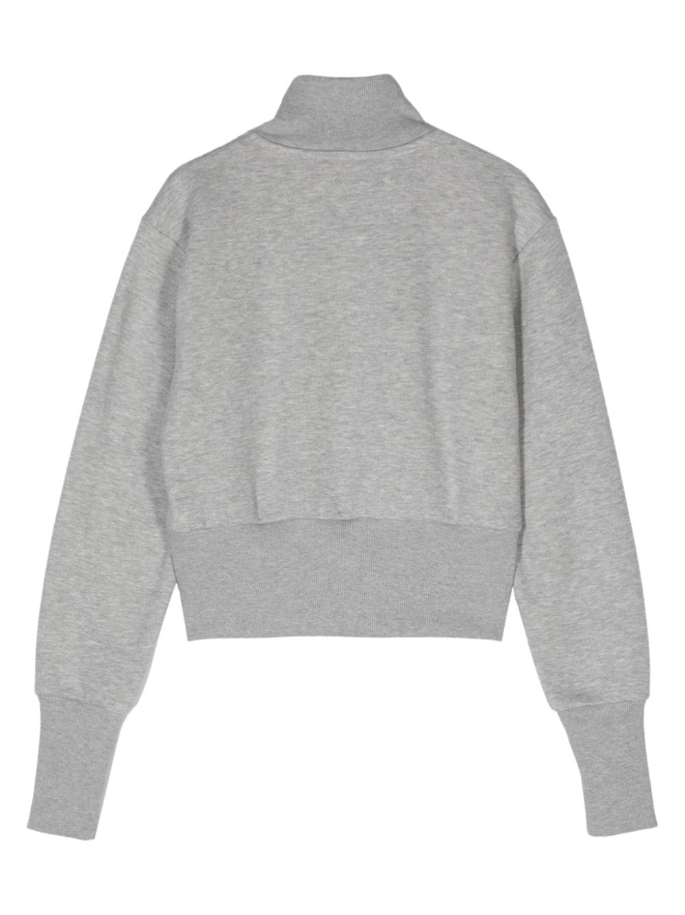 Patrizia Pepe mélange-effect sweatshirt - Grijs