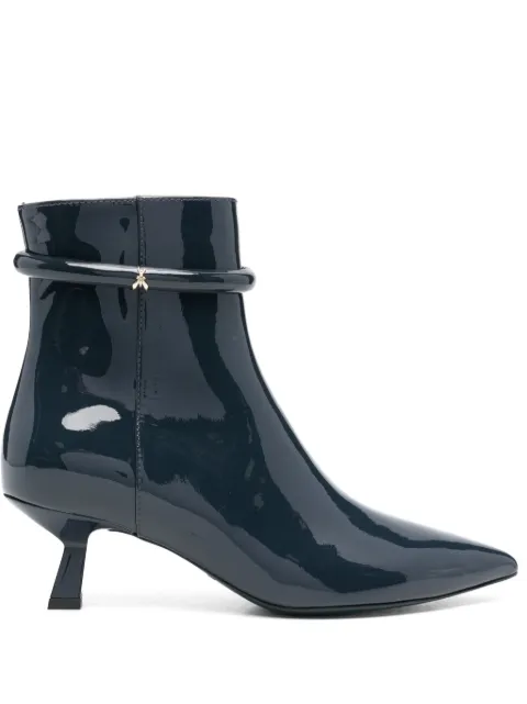 Patrizia Pepe 60mm logo-plaque boots 2Y0024L125S688 - 0