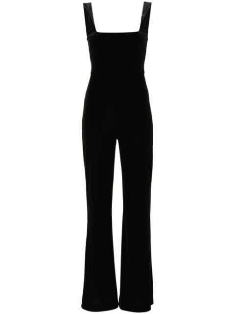 Patrizia Pepe Essential velvet jumpsuit