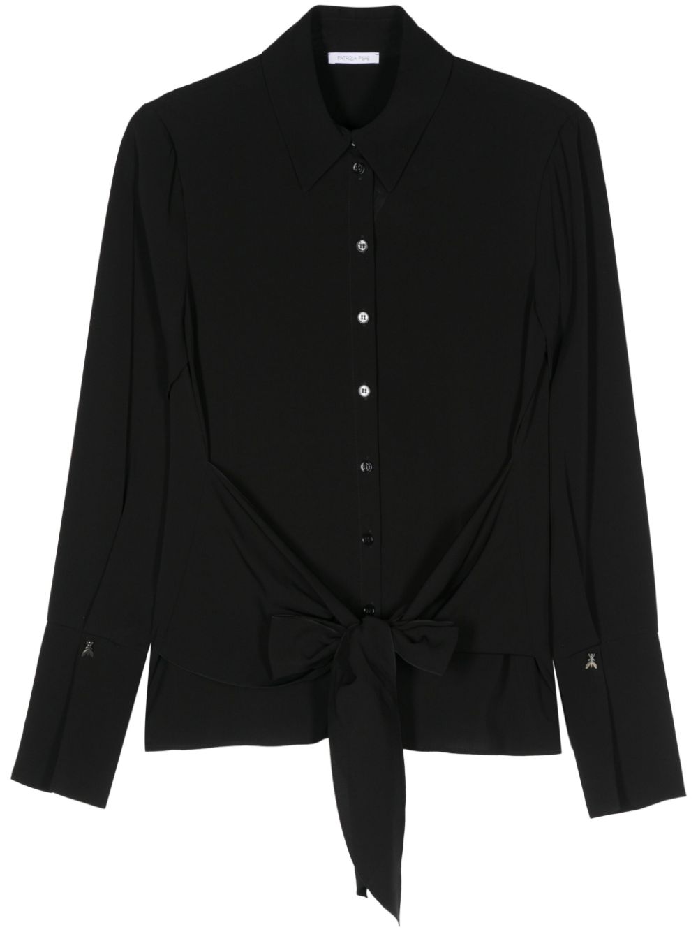 Patrizia Pepe Essential blouse Zwart