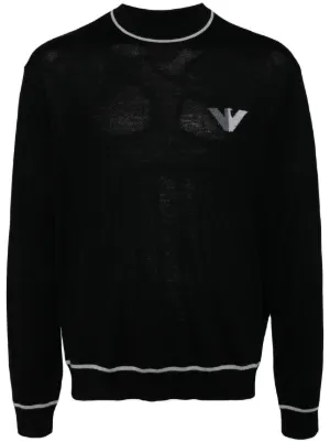 Emporio armani knitwear hotsell