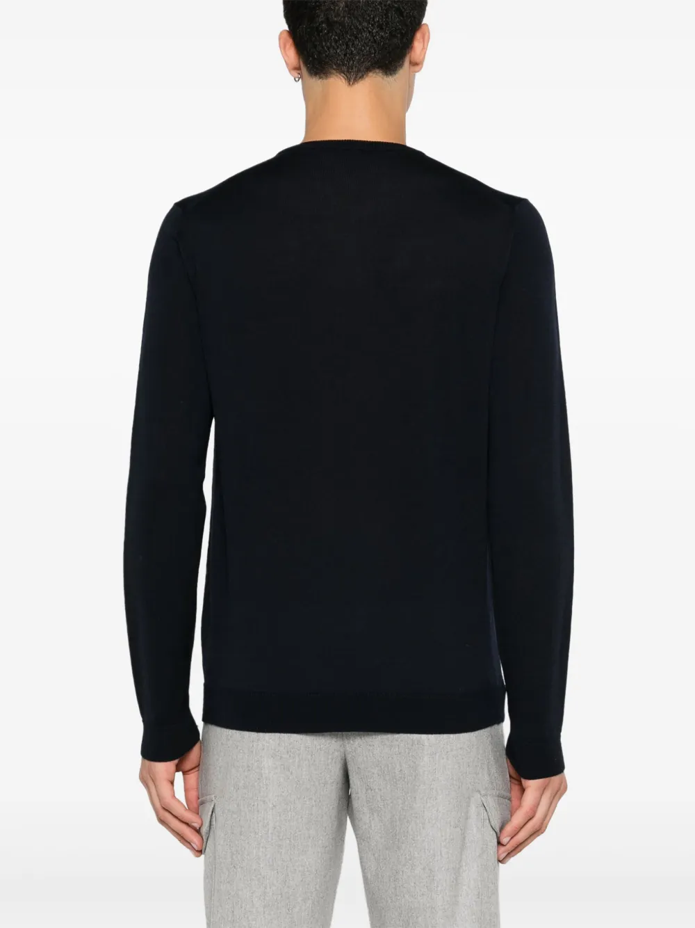 Roberto Collina Wollen sweater Blauw