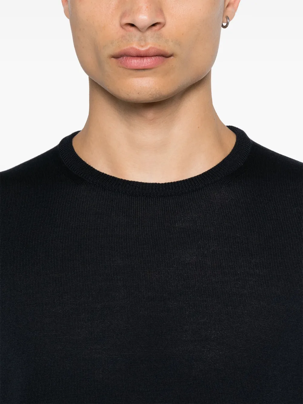 Roberto Collina Wollen sweater Blauw