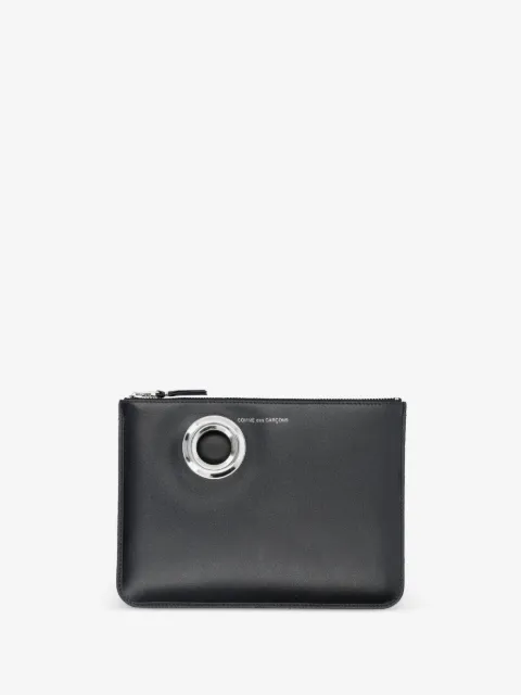 Comme Des Garçons eyelet-detail wallet