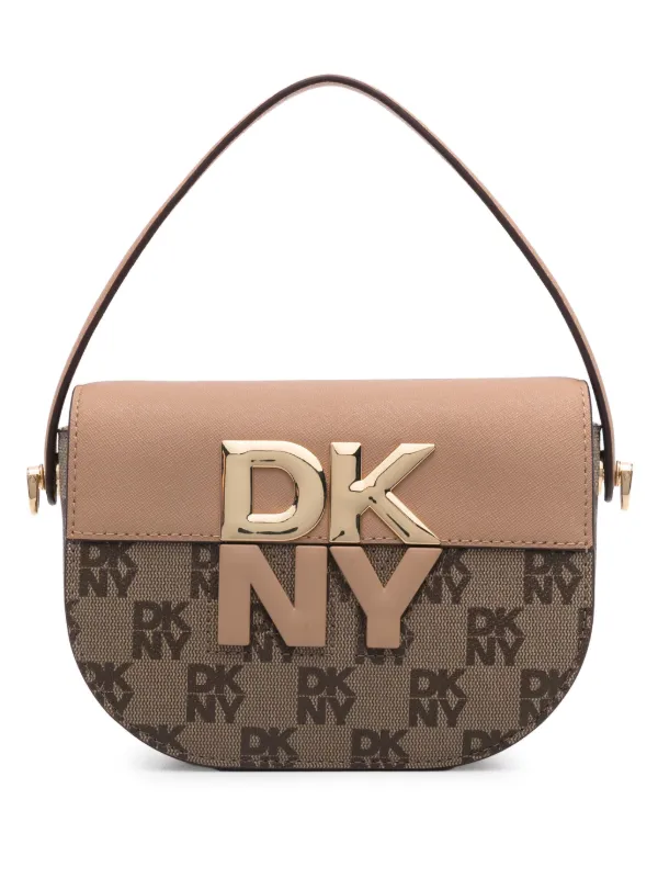 DKNY Small Echo Crossbody Bag Neutrals FARFETCH CA