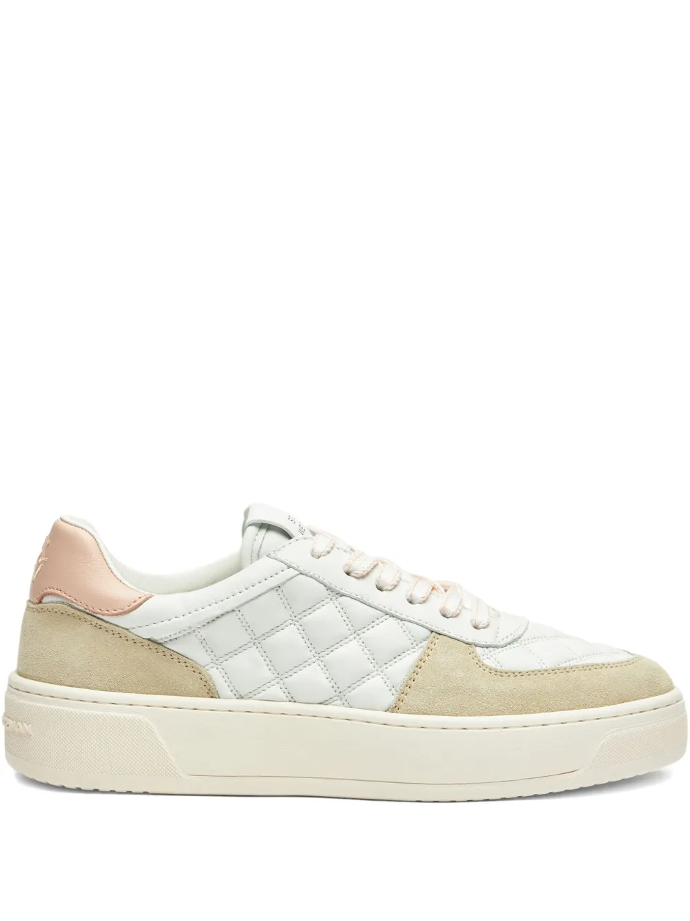 Stuart Weitzman quilted platform trainers - ニュートラル Stuart Weitzman quilted platform trainers - ニュートラル