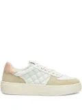 Stuart Weitzman quilted platform trainers - Neutrals