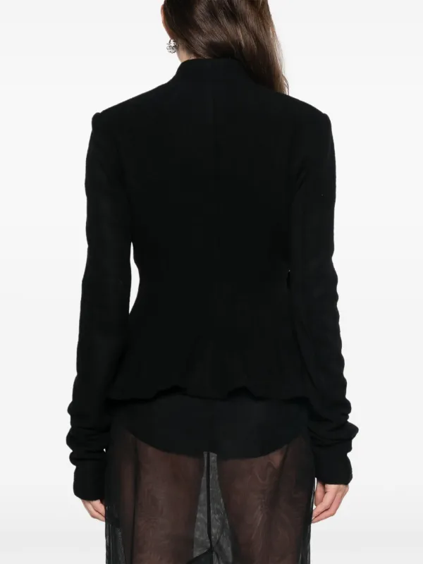 【Rick Owens】Hollywood Stretch Jersey Jacket Rick Owens Hollywood Jacket | italist