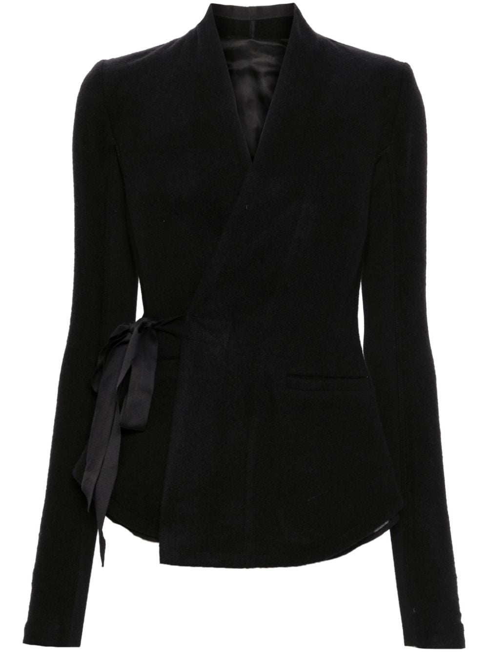 Shop Rick Owens Hollywood Jacket In Black