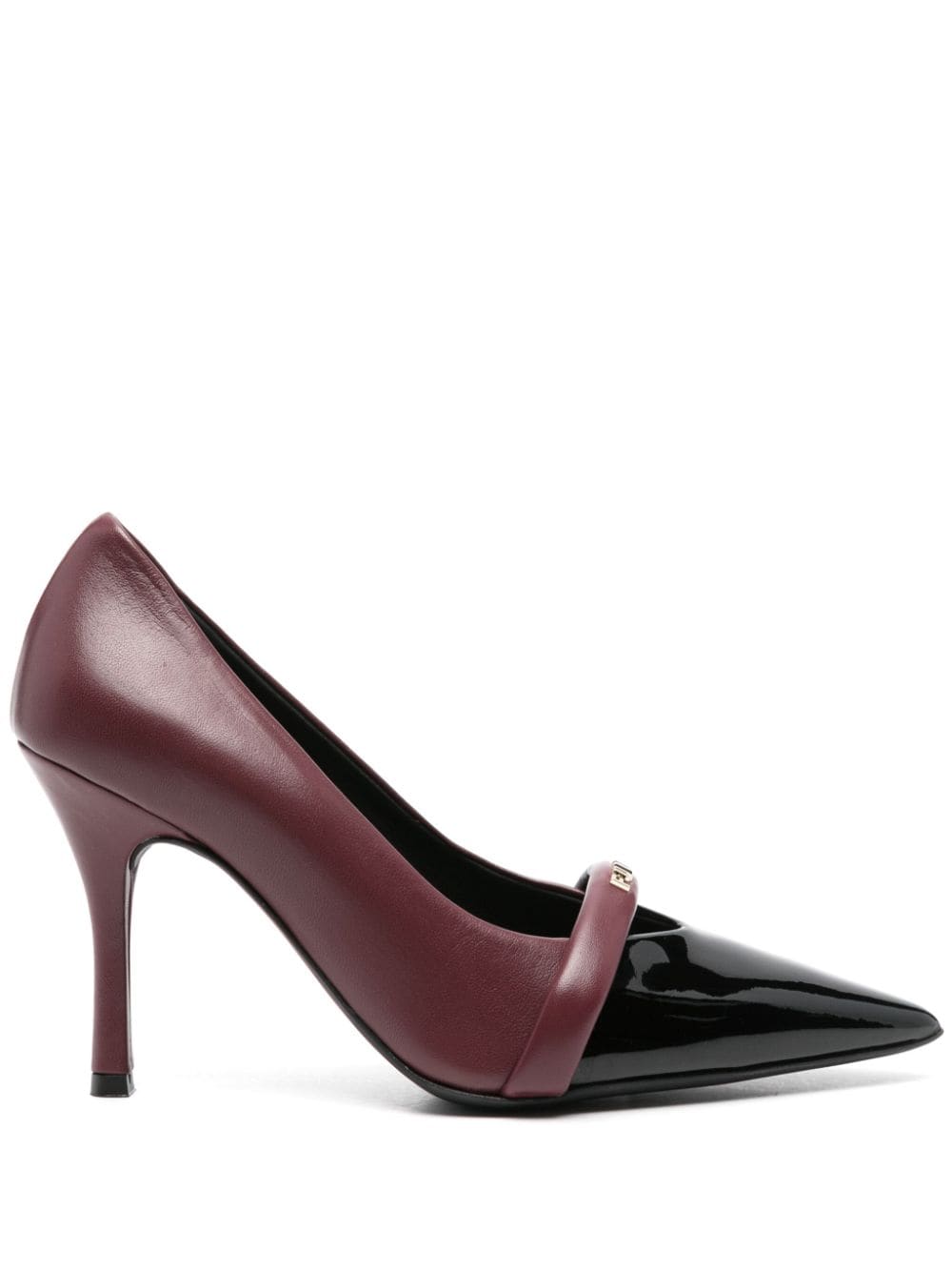 Shop Furla 90mm Core Pumps In Purple